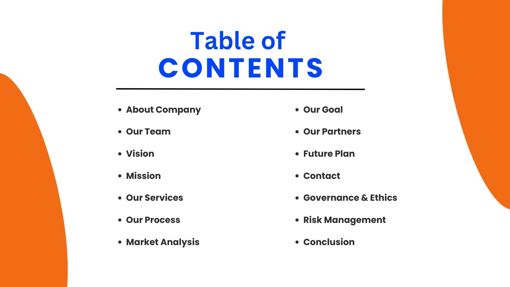 Company profile page 1