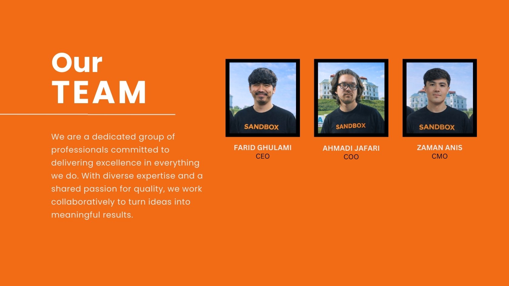 Company profile page 1